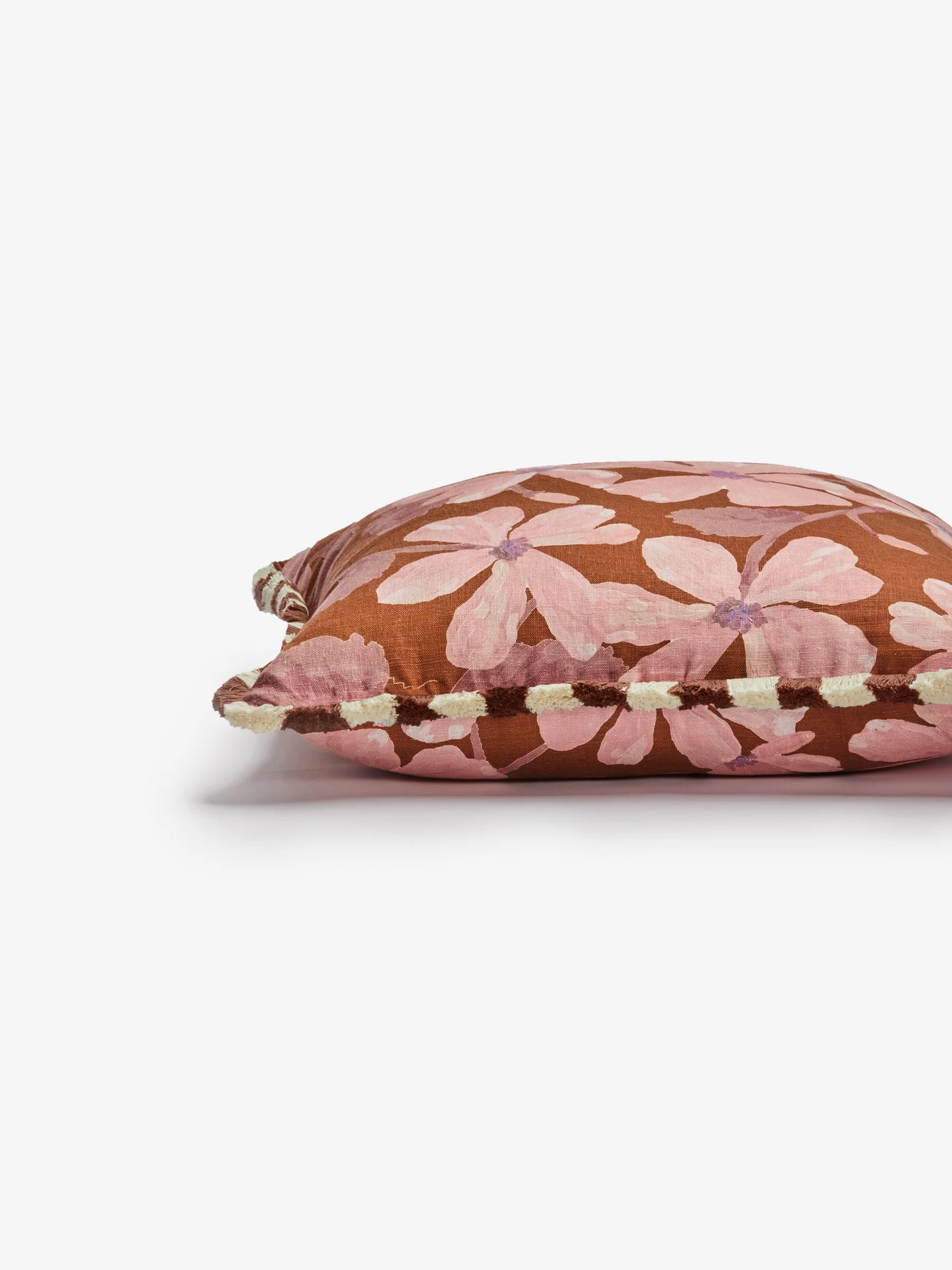 Violet Tan Cushion 50x50