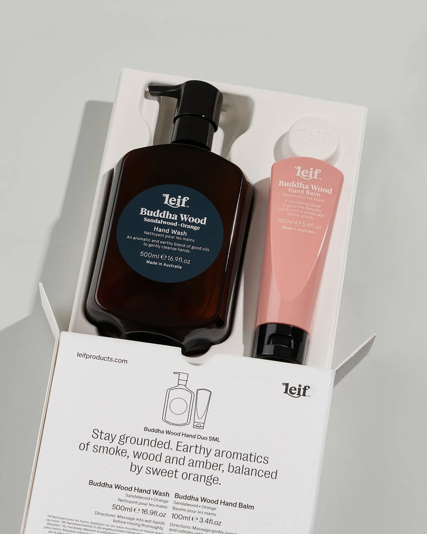 Limited Edition Holiday Buddha Wood Hand Duo Small