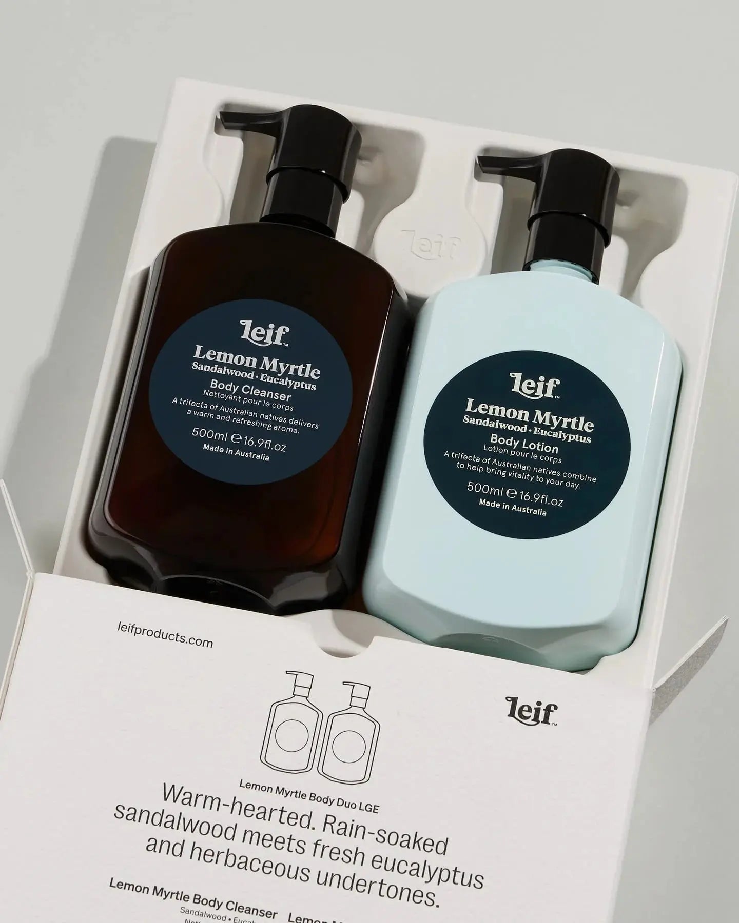 Lemon Myrtle Body Duo - Willow + Hutch