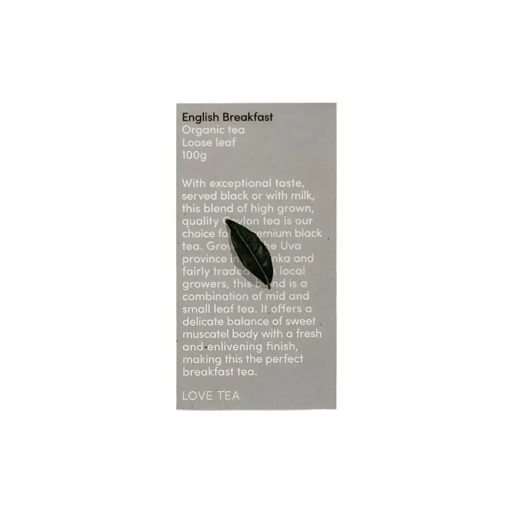 Loose Leaf English Breakfast - Willow + Hutch