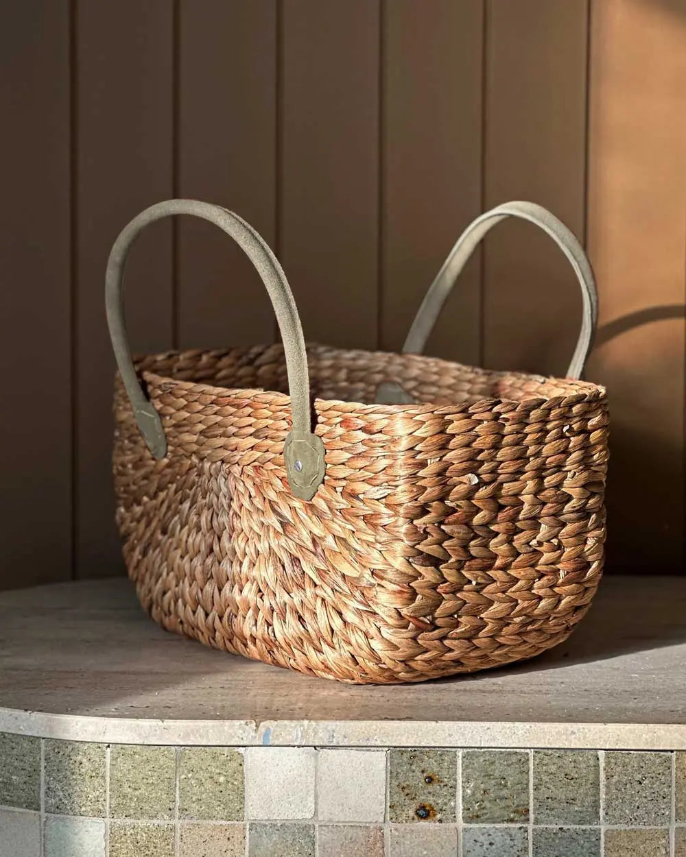 Harvest Market Basket Large Sage - Willow + Hutch