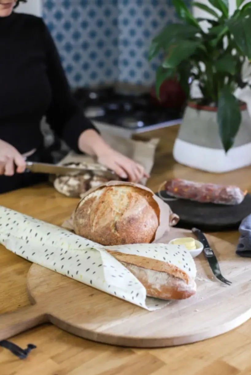 Beeswax Baguette Wrap - Willow + Hutch