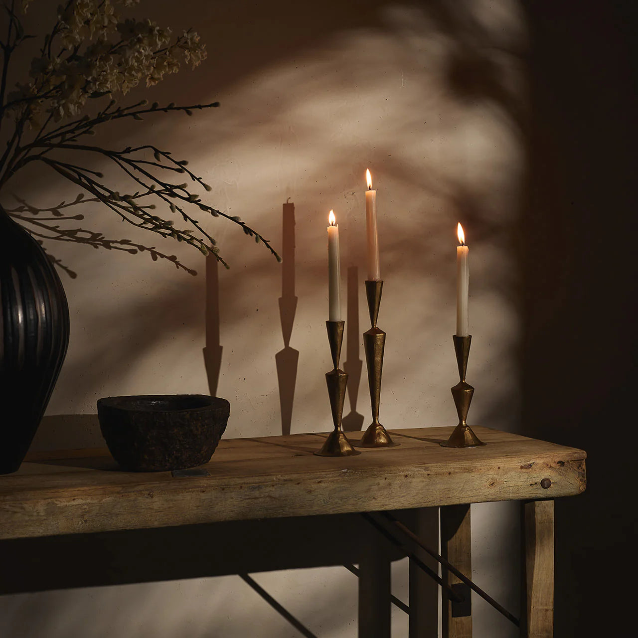 Iris Candle Stand Short