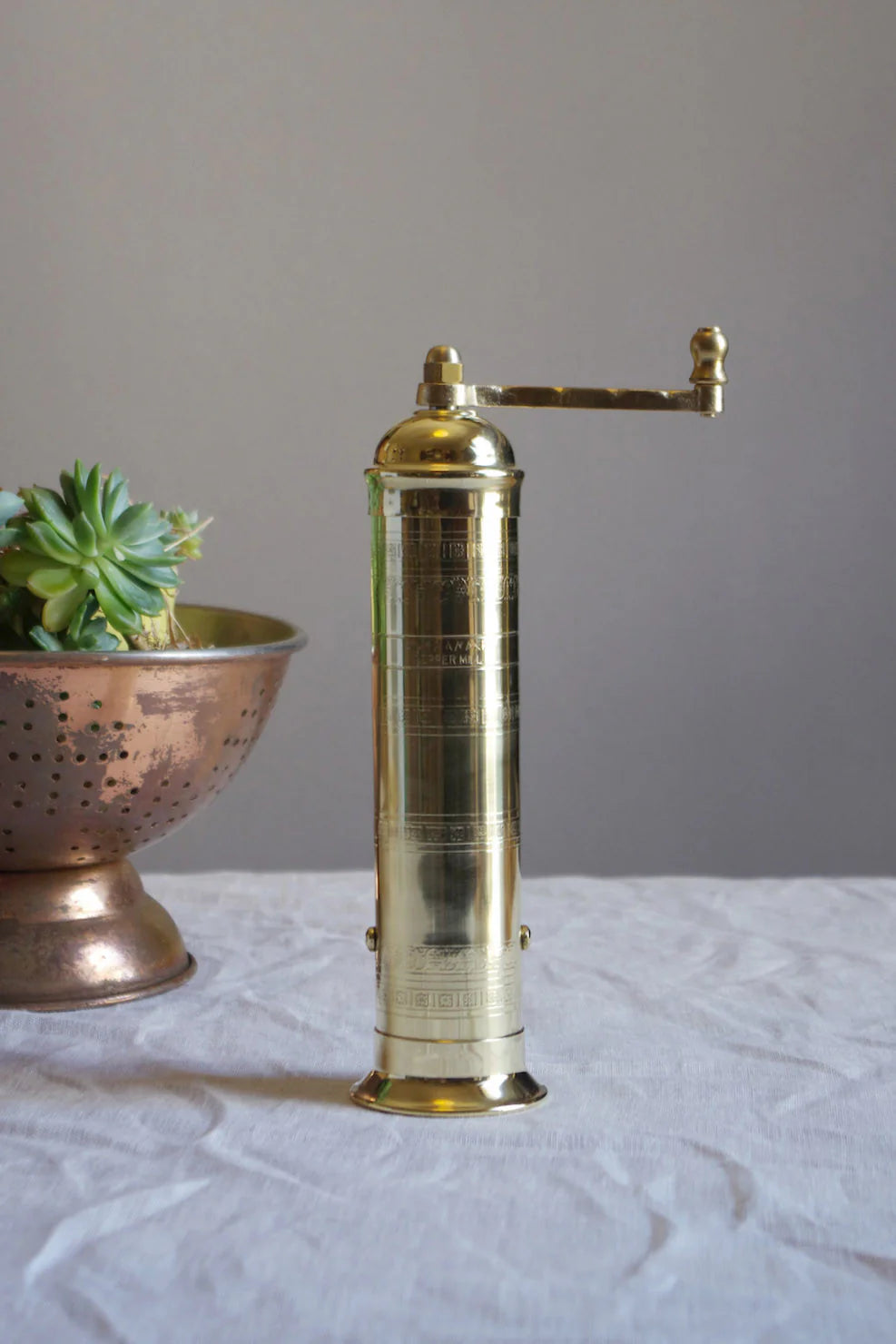 Brass Pepper Mill 105