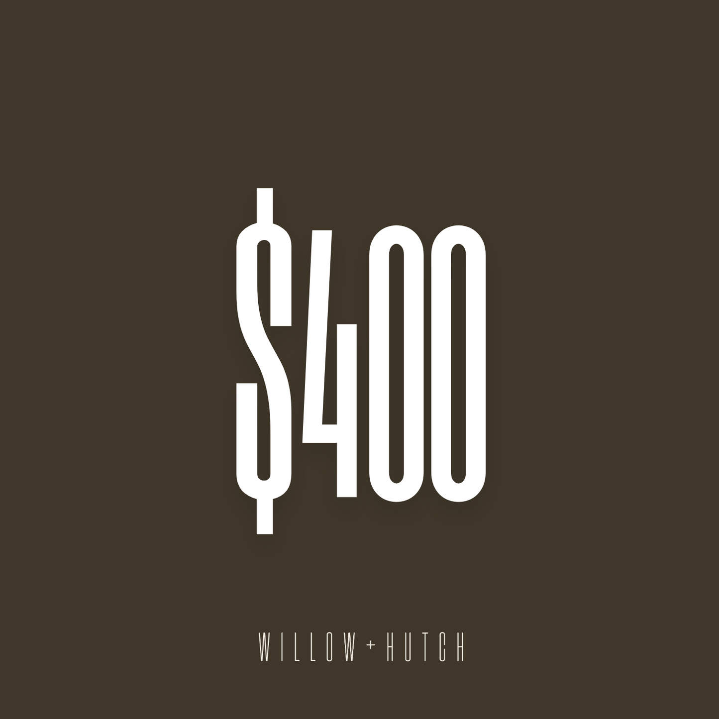 Willow + Hutch Gift Card