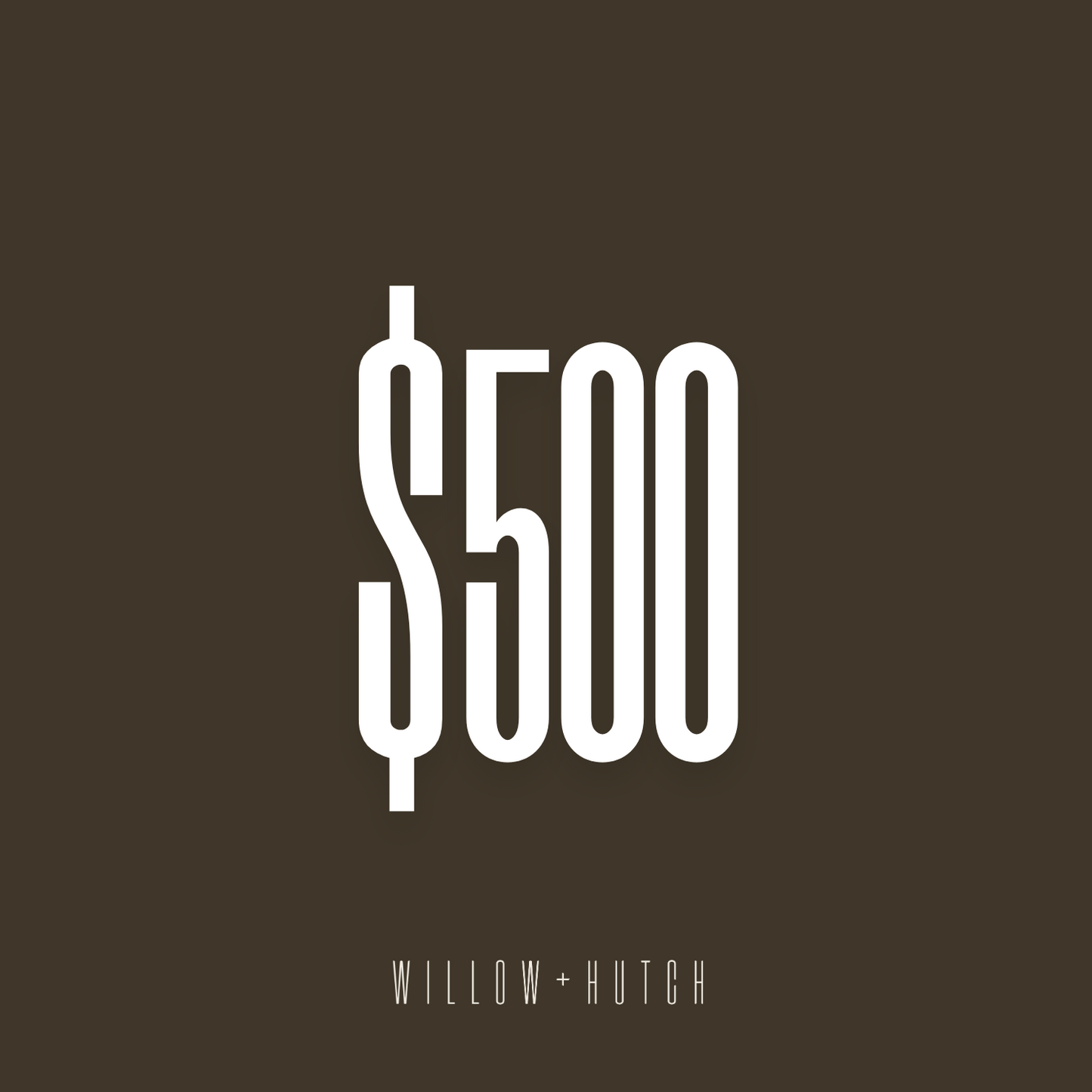 Willow + Hutch Gift Card