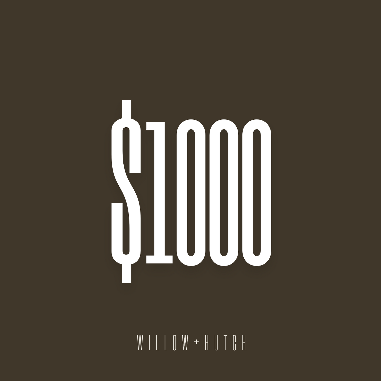 Willow + Hutch Gift Card