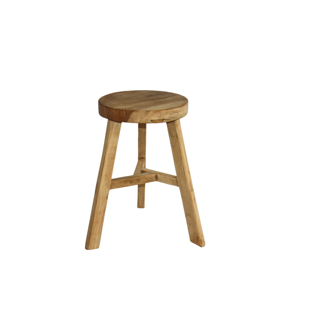 Elm Stool Round