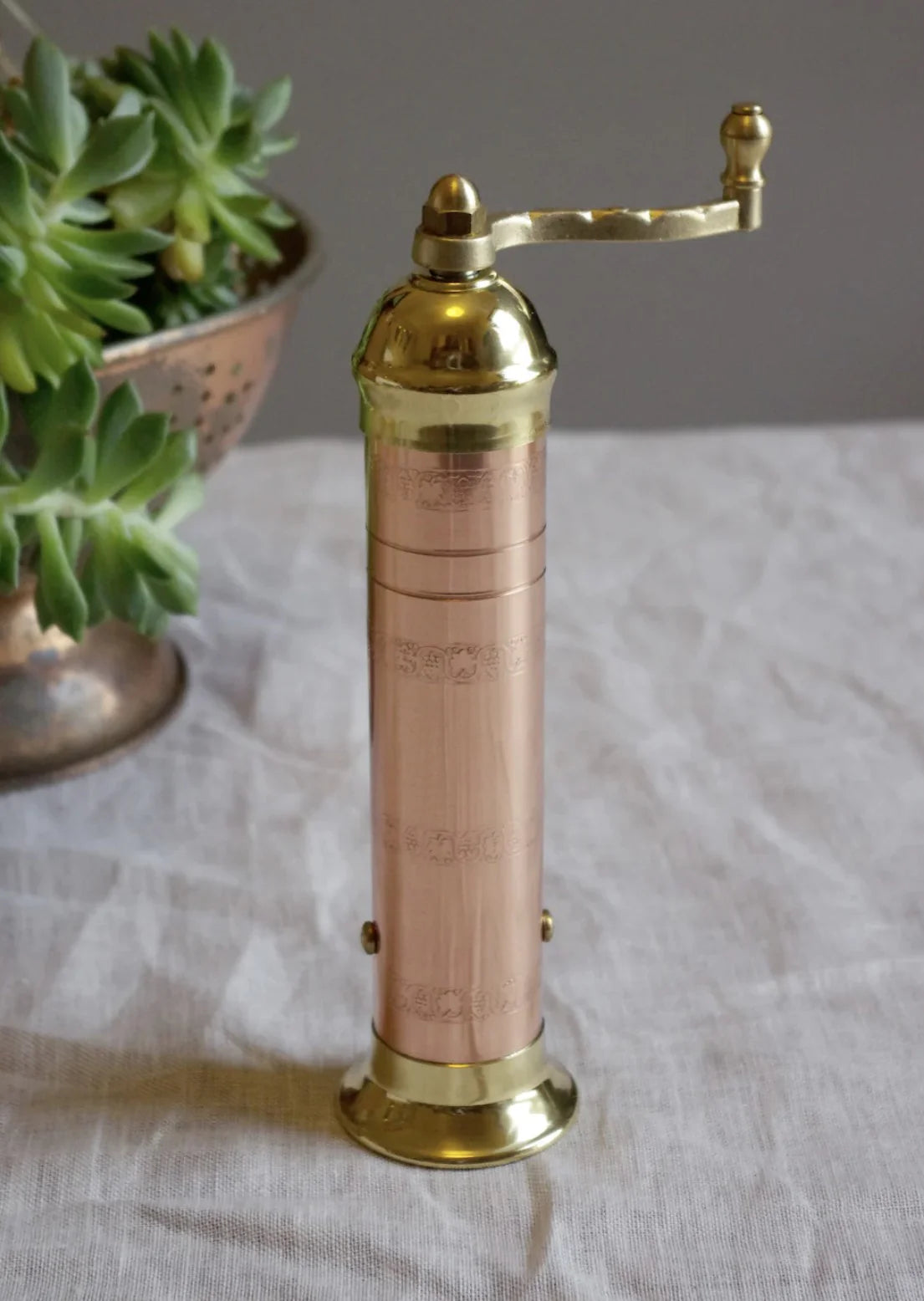 Copper & Brass Pepper Mill 414