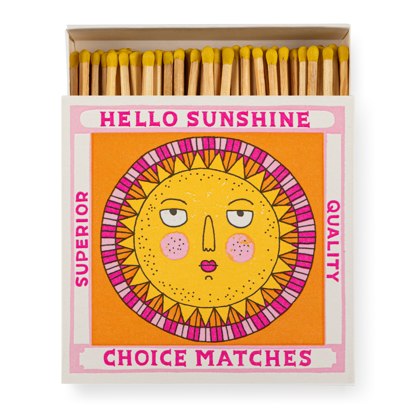 Hello Sunshine Square Matchboxes