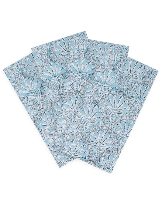 St Tropez Azure Napkins Set 4