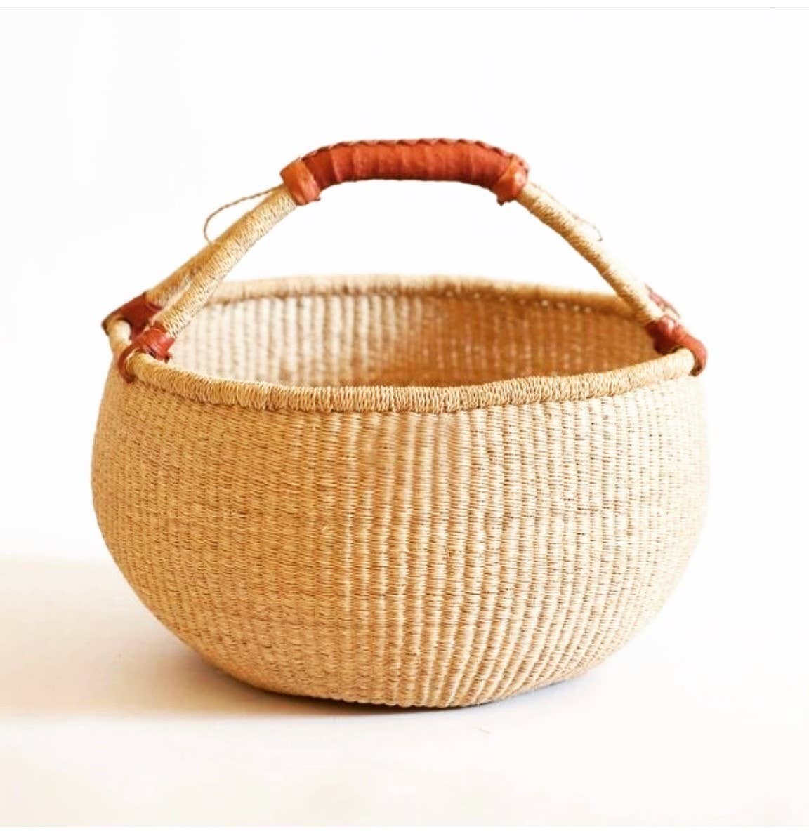 Natural Round basket Small
