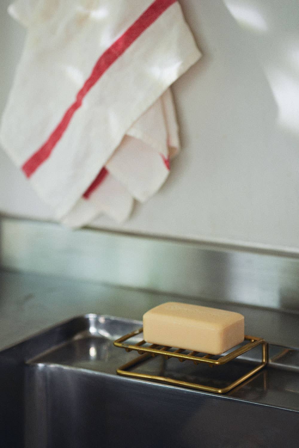 Brass Soap Caddy