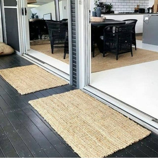 Natural Jute Oversized Mat 70x140