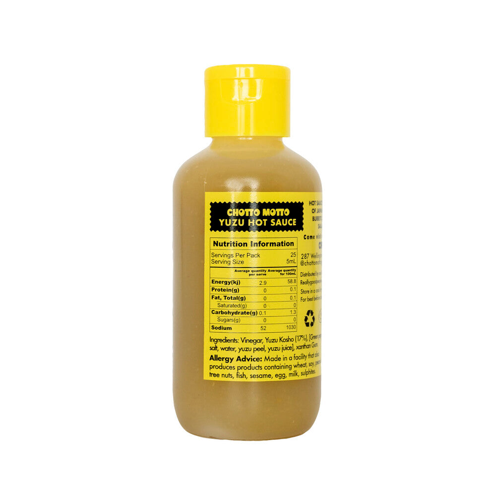 Yuzu Hot Sauce