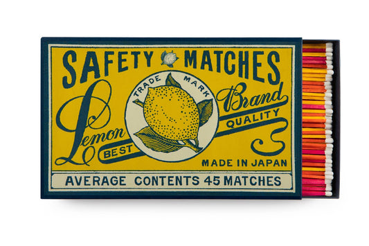 Archivist Gallery Lemon Giant Safety Matches
