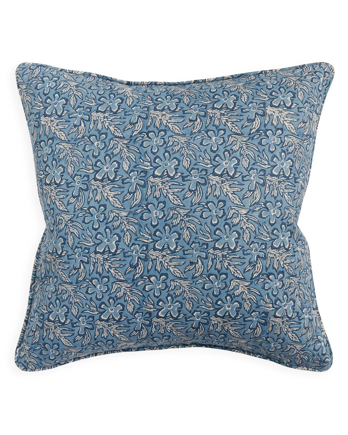 Tuvala Azure Linen Cushion 50x50