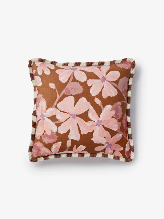 Violet Tan Cushion 50x50