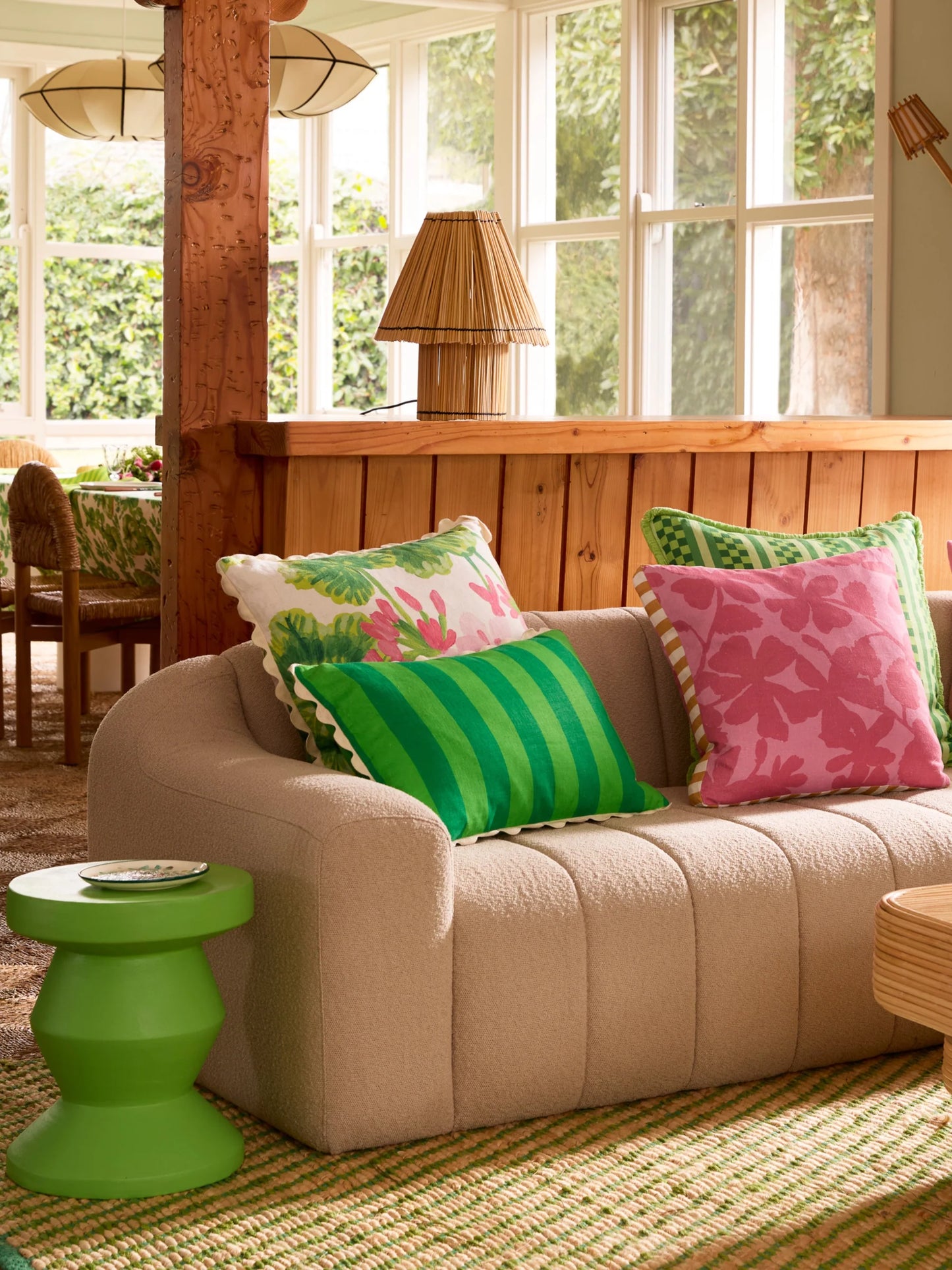 Letta Pink Cushion 50x50