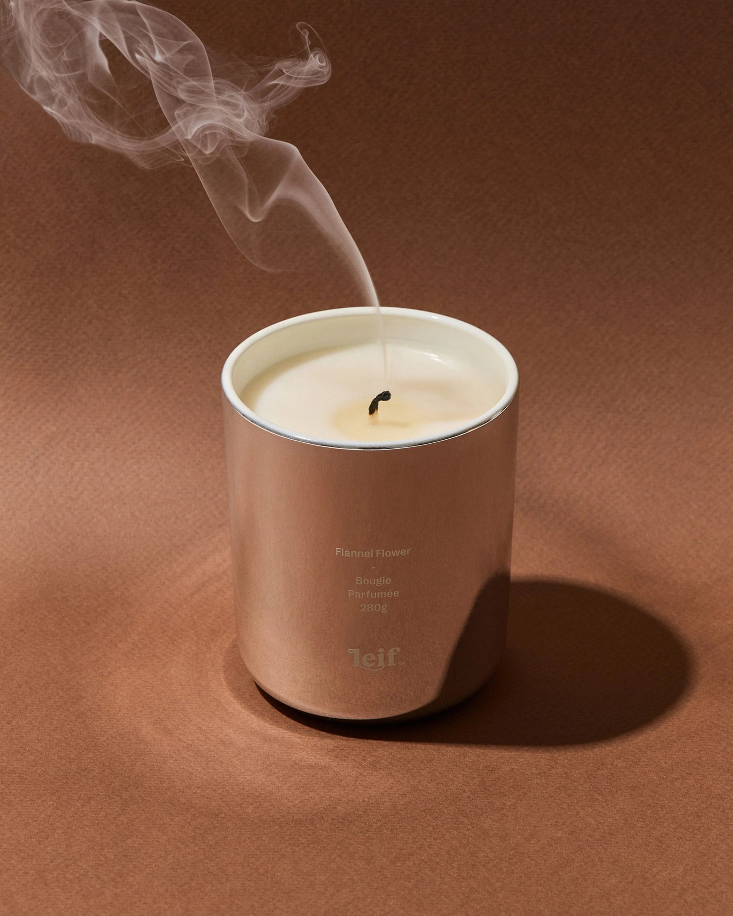 Limited Edition Holiday Flannel Flower Candle