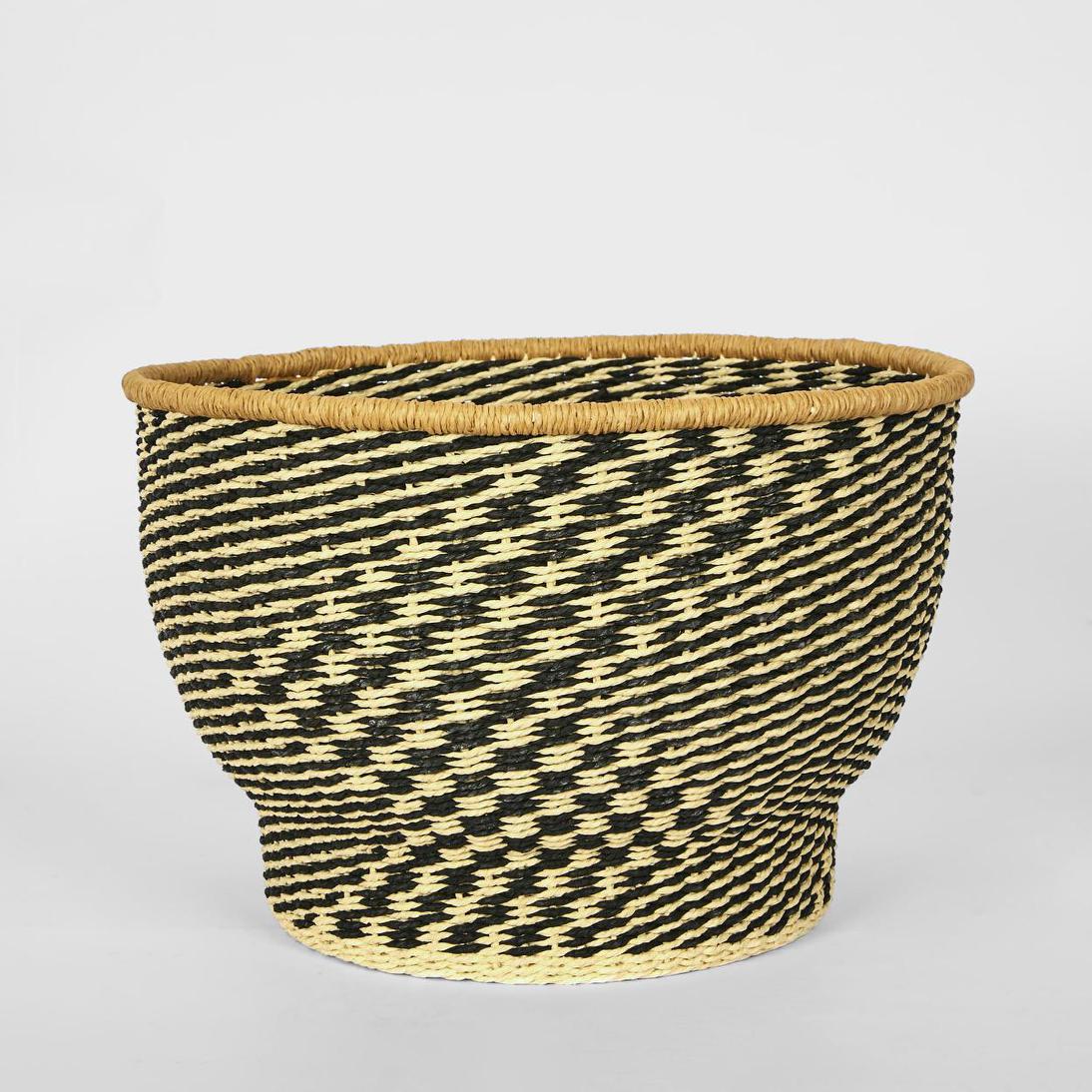 Kuro Basket Black & Natural