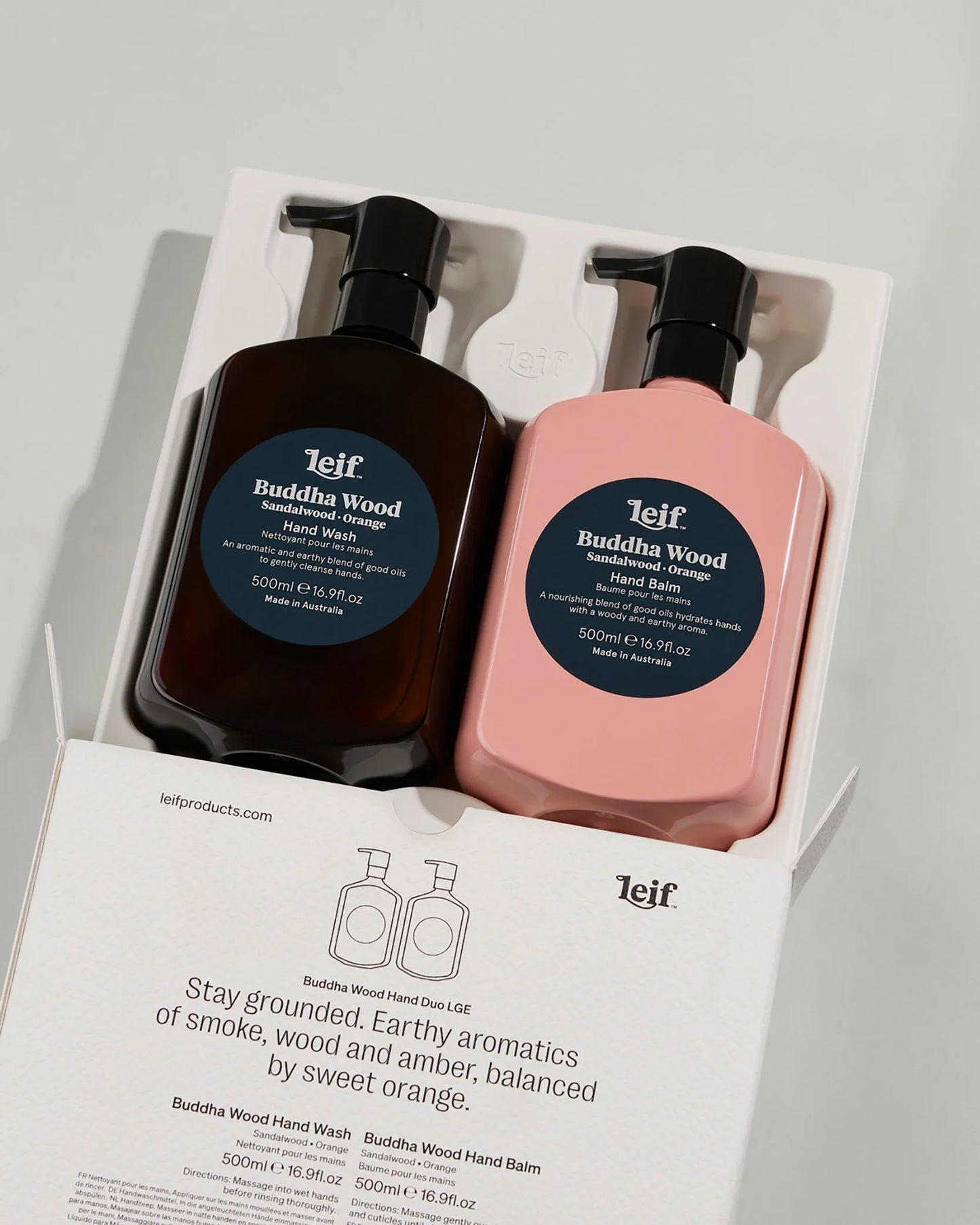 Limited Edition Holiday Buddha Wood Hand Duo Large