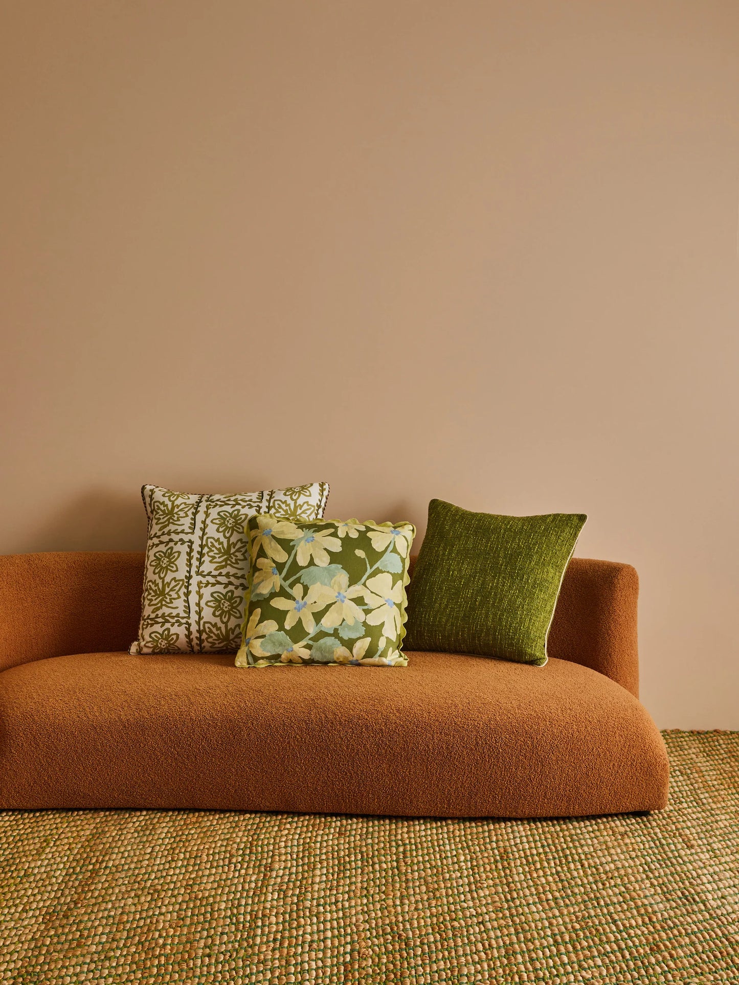 Gem Green Cushion 50x50
