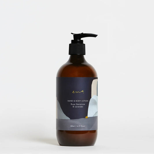 Ena Hand & Body Lotion Rose Geranium & Lavender