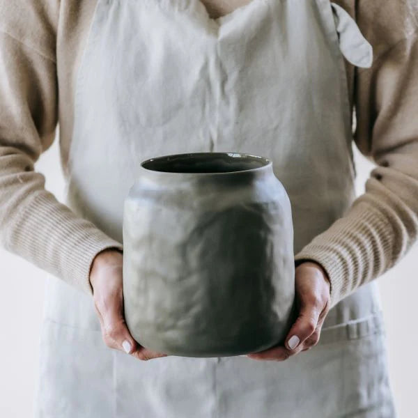 Flax Kitchen Pot Khaki