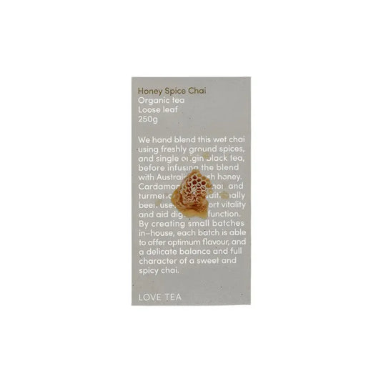 Honey Spiced Chai - Willow + Hutch