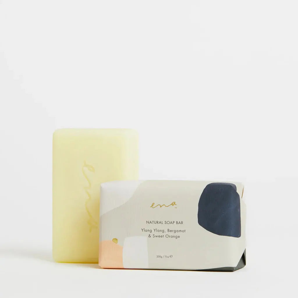 Ena Natural Soap Bar Ylang Ylang - Willow + Hutch