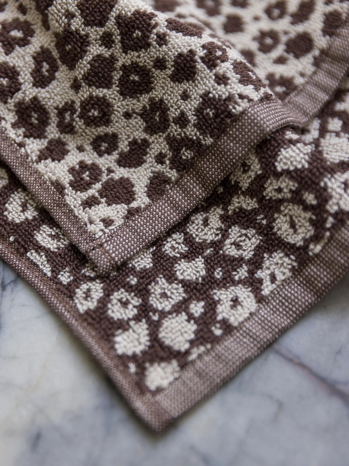 Forget Me Not Bath Towel Rye & Oat