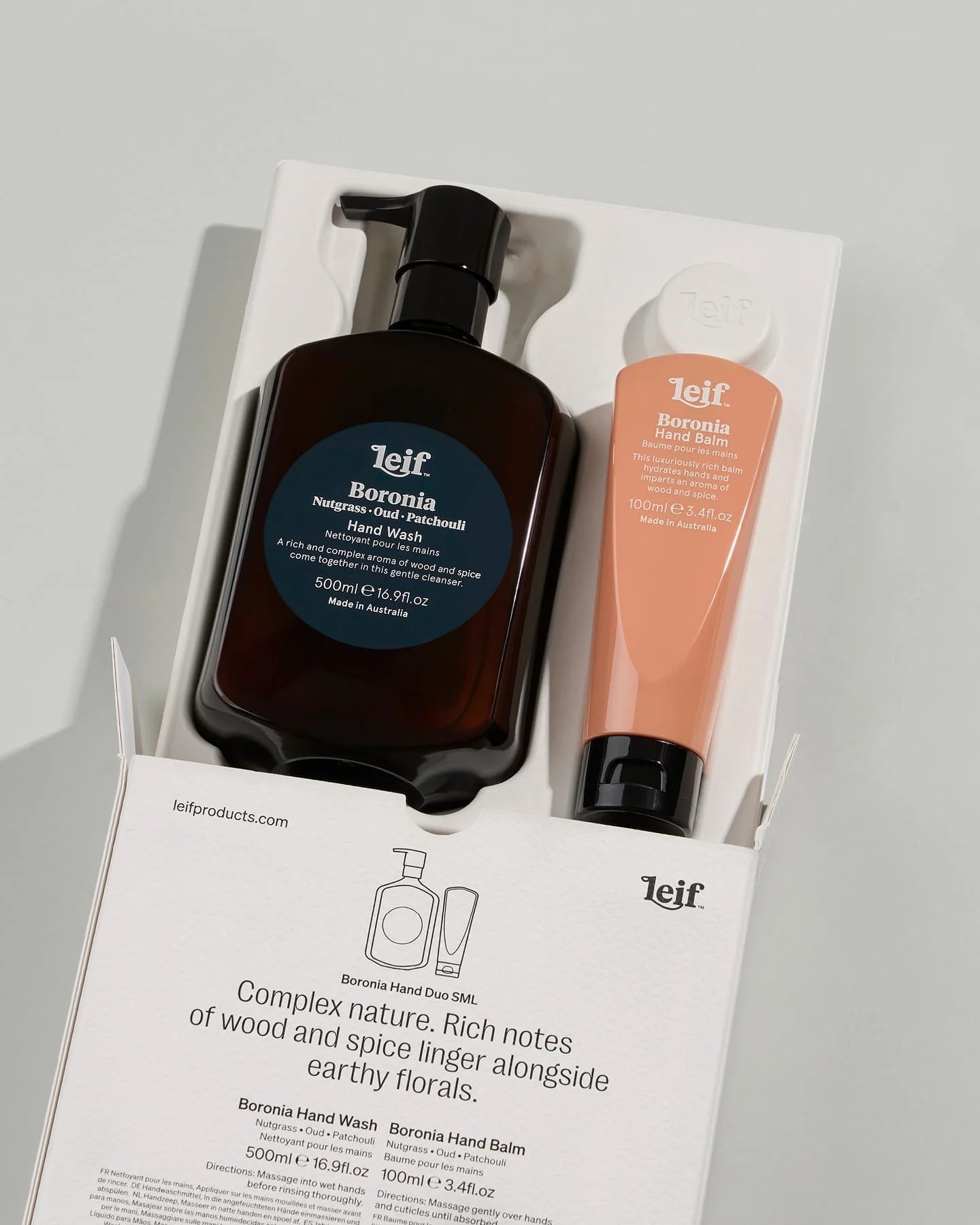 Limited Edition Holiday Boronia Hand Duo Small