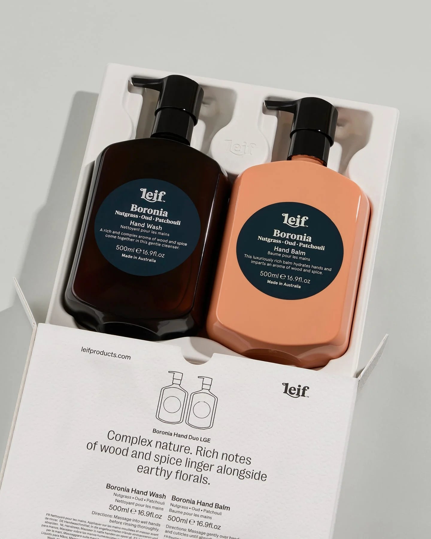 Limited Edition Holiday Boronia Hand Duo Large