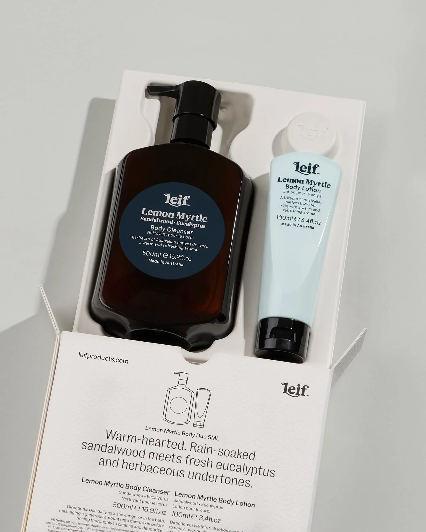 Limited Edition Lemon Myrtle Body Duo Small