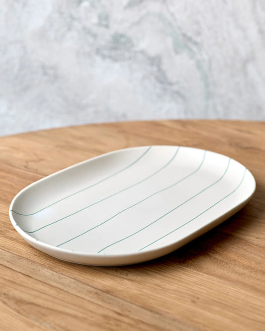Coastal Junction Oval Platter