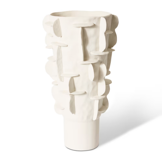 Adorn Vase White Tall