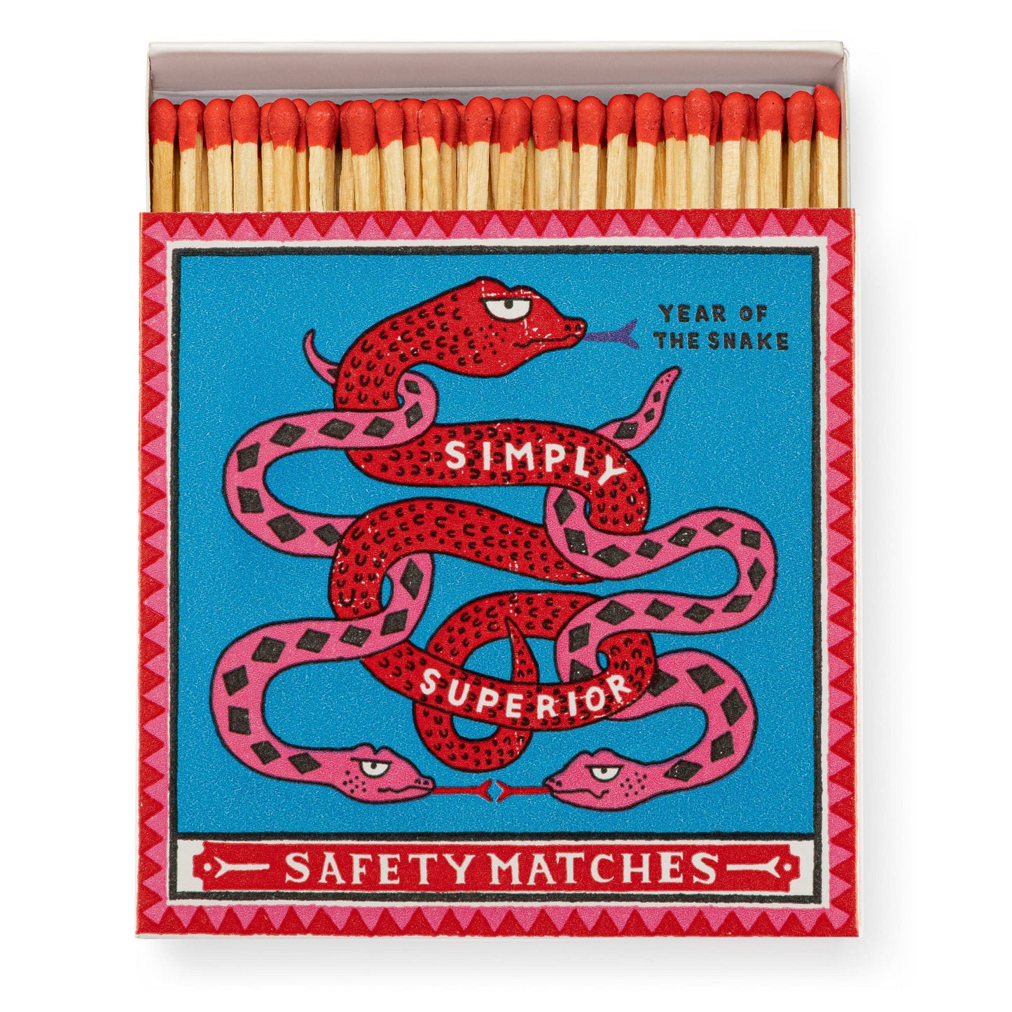 Archivist Gallery | Australia - Year Of The Snake | Square Matchboxes