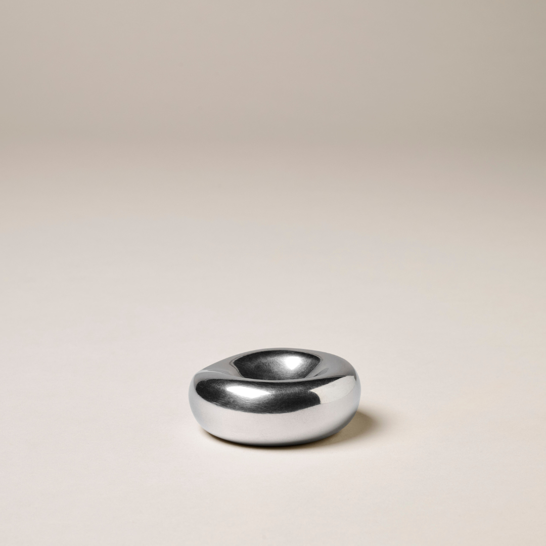 Gentle Habits - Chrome Incense Holder