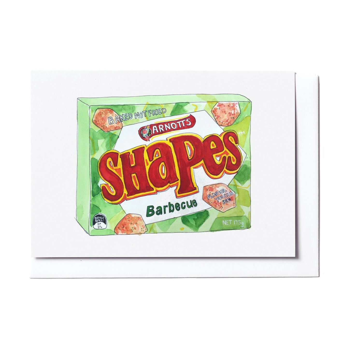 BBQ Shapes Card