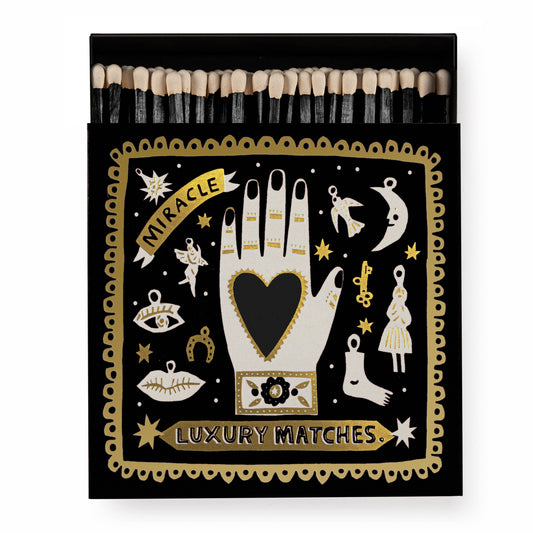 Archivist Gallery Black Miracle Safety Matches