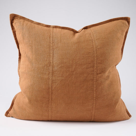 Luca Linen Nutmeg Cushion 60x60