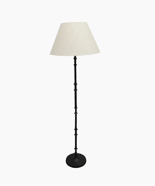 Hammered Iron Floor Lamp
