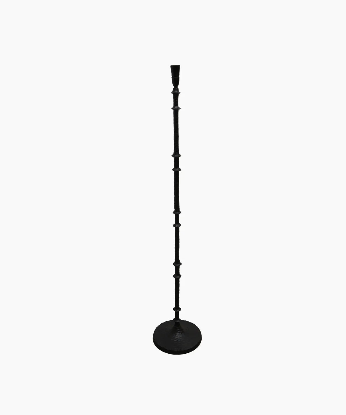 Hammered Iron Floor Lamp
