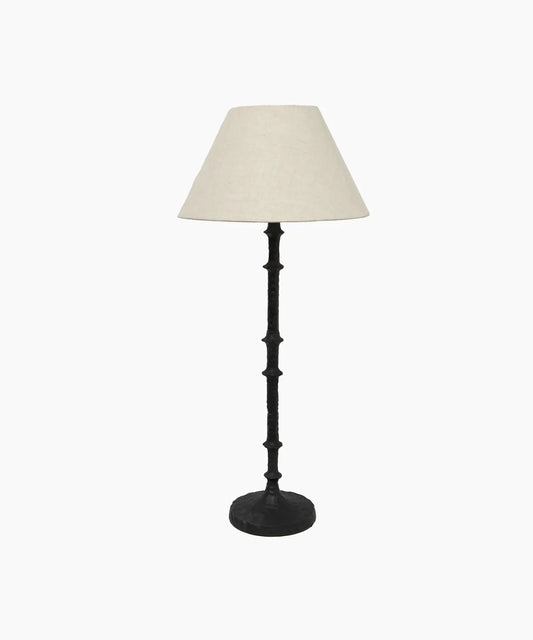 Hammered Iron Table Lamp