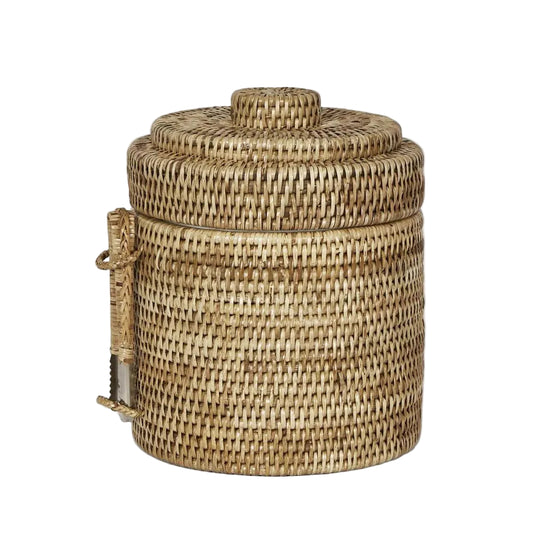 Paume Rattan Ice Bucket Natural