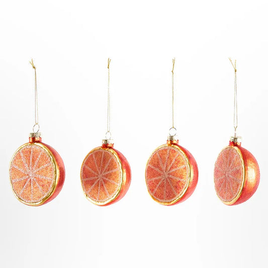 Sugared Oranges Set of 4