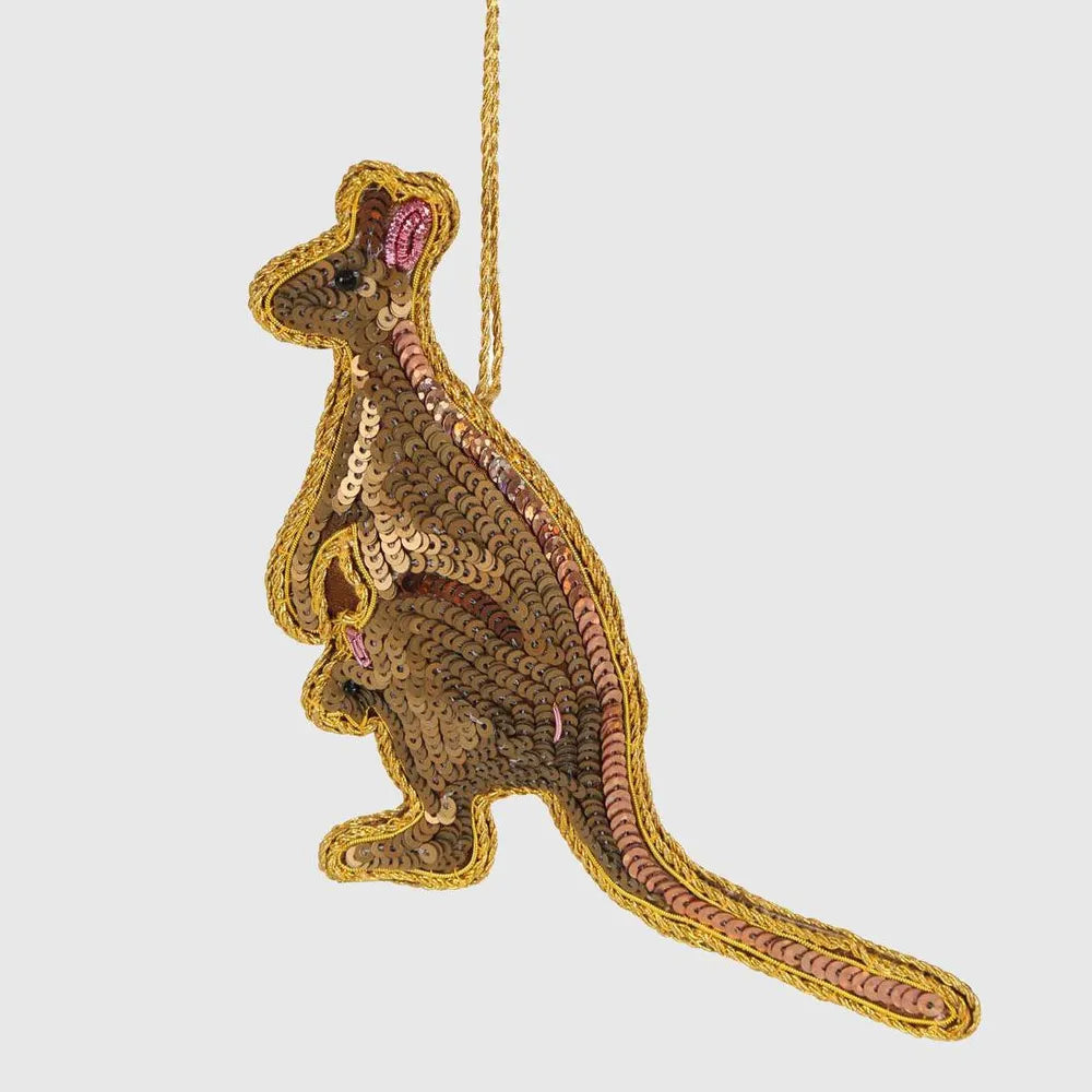 Sequin Kangaroo Decoration