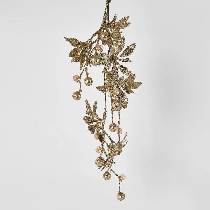 Gold Daisy Hanging Decoration