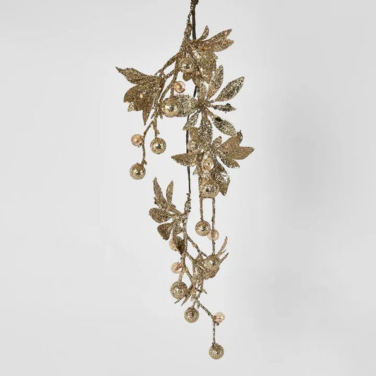 Gold Daisy Hanging Decoration